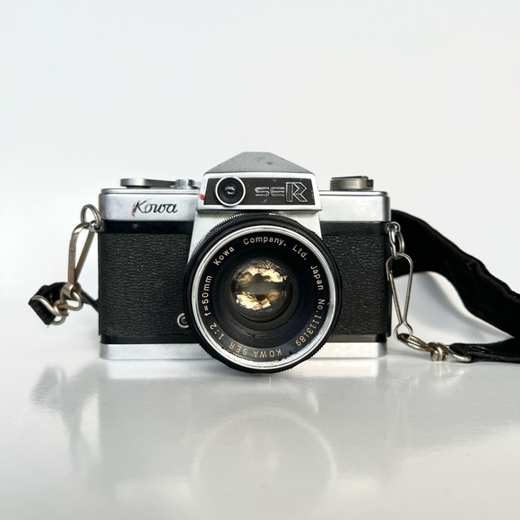 Vintage Kowa SER 35mm Camera, Chrome with 50mm f/2 SER Lens {49} - Picture 3 of 15